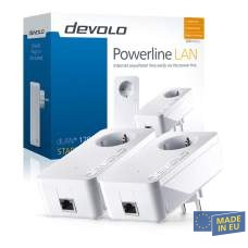 Devolo dLan powerline Magic 1200, KIT 2 τεμαχίων, ταχύτητας 1.200 MBps, με 1 φις Ethernet ανά τεμάχιο