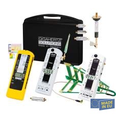 KIT μετρητών  / αναλυτών ELECTROSMOG MK70-EW, HFE59D (2.4 - 10 GHz), HFE59B (800 MHz to 3.3 GHz) και το NFA1000 (5 Hz to 1000 KHz) 3G, 4G, 5G της Gigahertz Solutions