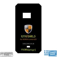 EMR SHIELD για NOKIA Lumia 625 - Θωρακισμένη Πλάτη από την EMF Ακτινοβολία του Κινητού (80 dB)